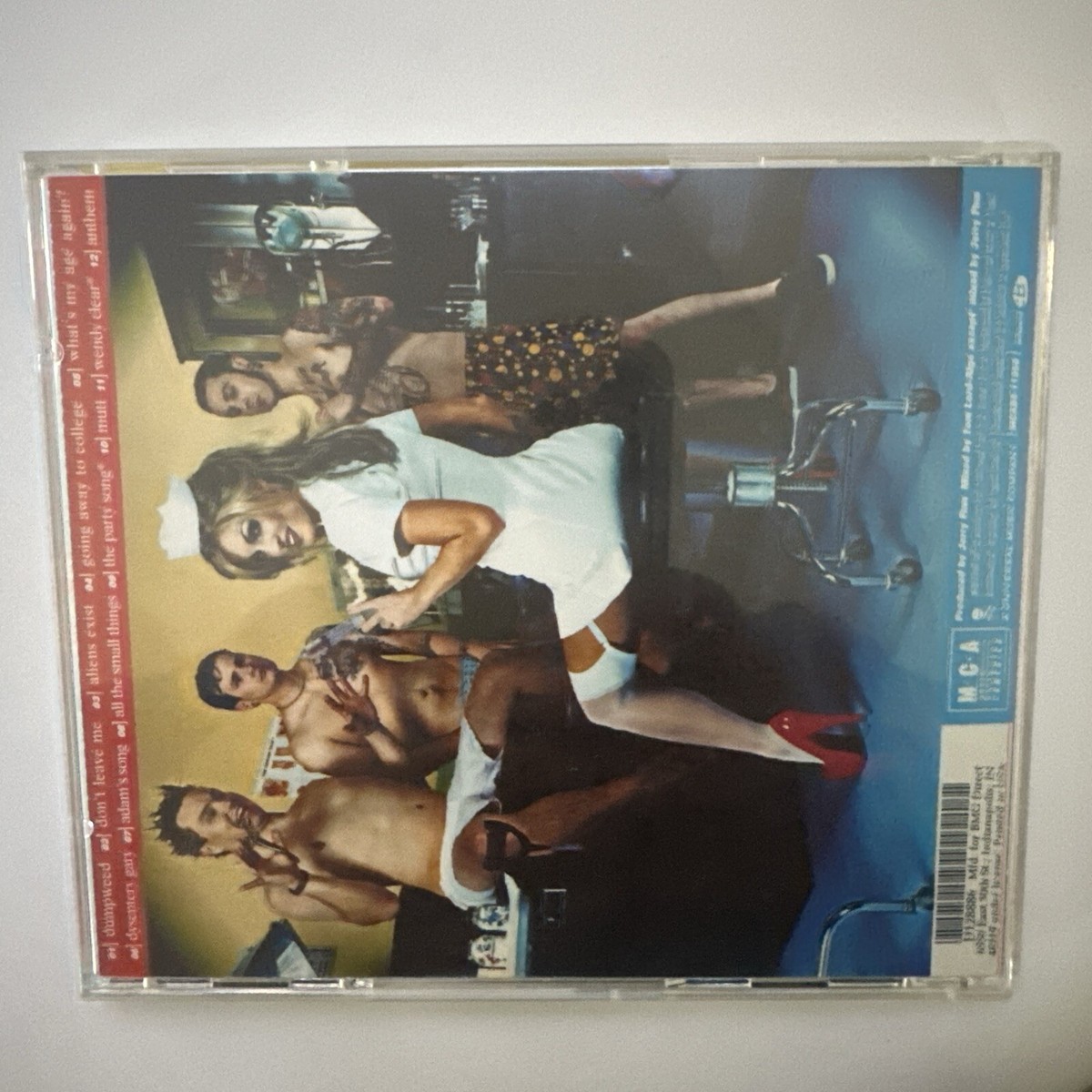 Blink 182 Enema Of The State CD Blink-182 No Red Cross On