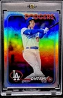 Shohei Ohtani RARE HOLO FOIL REFRACTOR INVESTMENT CARD TOPPS  DODGERS MVP