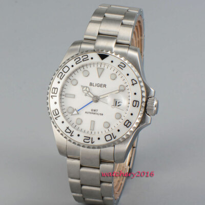 43mm GMT Automatic Mechanical Men's 