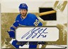 23-24 UD SPX Hockey 🔥 BRANDON SAAD 🔥 Signature Fabrics Patch Auto SF-BS 02/10
