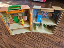 K Vintage 1984 123 Sesame Street Hooper's Store House Playset