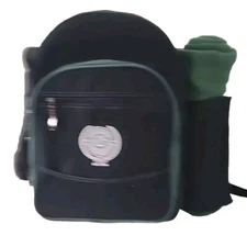 Picnic Time Backpack Wine Holder& Accessories Holder Insulated Green Heavy Duty