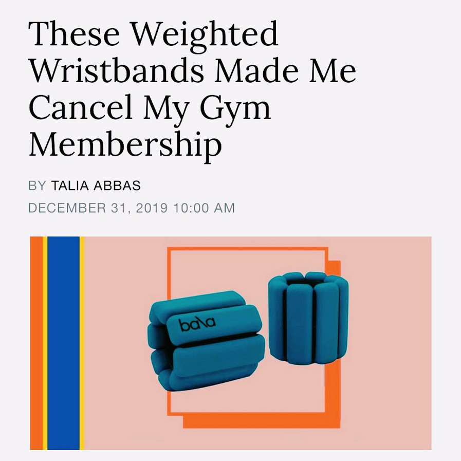 HUGE SALE !! Bala Bangles Adjustable Gray Wrist & Ankle Weights - 1 LB Each  NEW