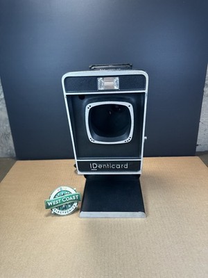 Vintage Polaroid 432SL IDenticard  Camera *With Key Tested Read!!!