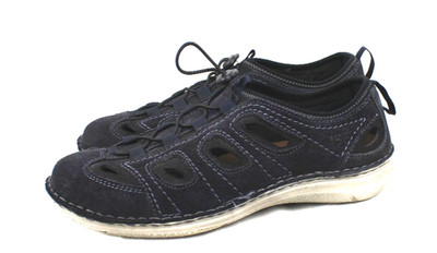 Josef Seibel Leder Schuhe Halbschuhe Herren Gr.43 extra weit sehr guter Zustand
