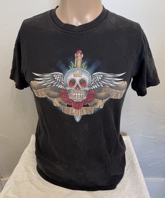 Vintage New Found Glory T Shirt Black Small Faded Short Sleeve 90s Punk Rock