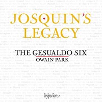 Gesualdo Six/Park - Josquins Legacy - Cd - G3Z