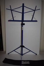 On-Stage Stands Purple Compact Sheet Music Stand with Carrying Bag