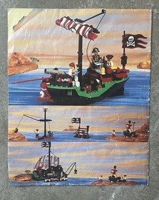 Lego Pirates Set 6250 Cross Bone Clipper Complete w/ Box & Manual