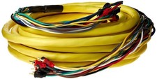 DEEJAY LED TBHMED36YELLOW DEEJAYLED Yellow 36FT 10RCA 3 Power Copp