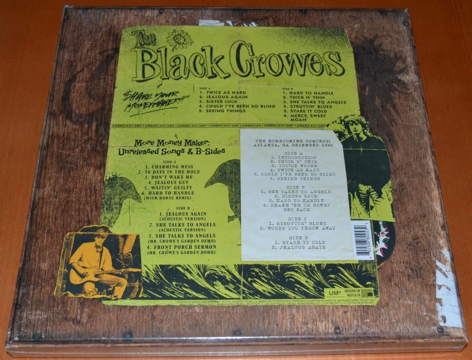 The Black Crowes - Shake Your Money Maker - Sealed 30th Anniv 4 Vinyl LP Box Set - Image 2 of 4