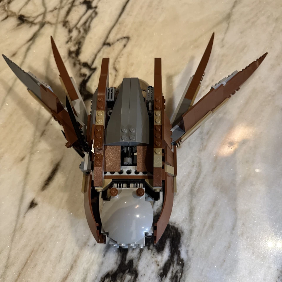 LEGO Star Wars 7752 Count Dooku's Solar Sailer Almost Complete read description  - Image 4 of 4
