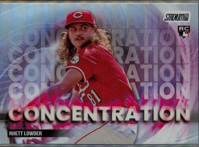 2025 Stadium Club #C-23 Rhett Lowder Concentration - FAST USA SHIPPING