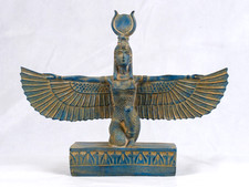 Statua FARAONICA FATTA A MANO ANTICA EGIZIA ALI DI ISIDE Storia dell'Egitto (BS)