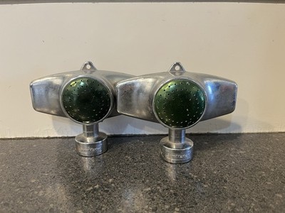VTG Lot of 2 Sunmate Rectangular Lawn Sprinkler Head 4.25 x 3.25  Green/Zinc
