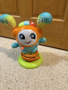 Fisher-Price DJ Bouncin Beats Interactive Musical Learning Toy Lights Bouncing