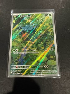 bulbasaur pokemon card ebay Bulbasaur Full Art 151