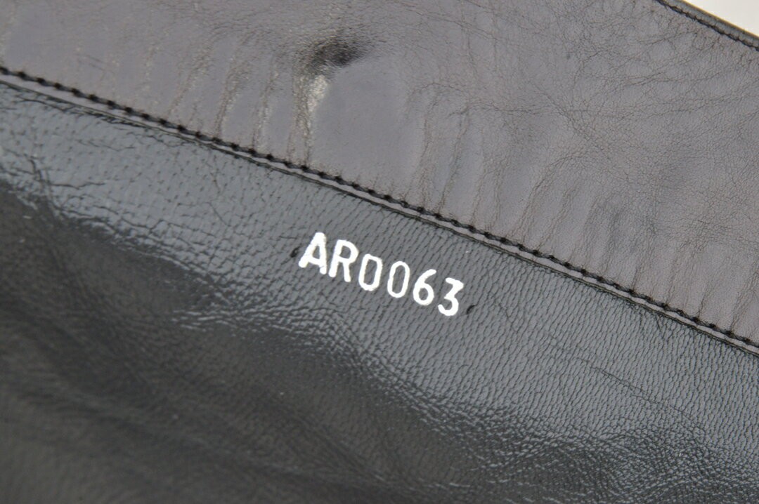 Louis Vuitton Long Boots Shoes EU 37 US 7 Leather Black Authentic thumbnail 21