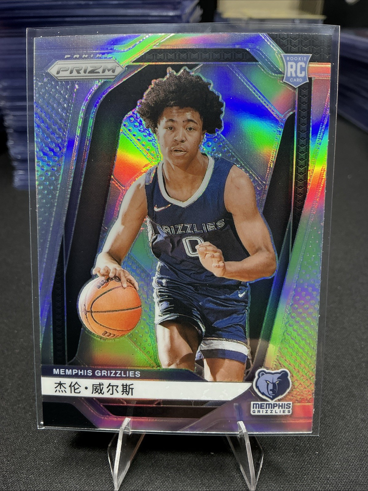 2024-25 Prizm Jaylen Wells RC China Variation Rookie #239 Grizzlies