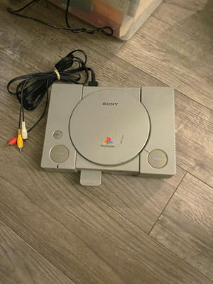 Sony PlayStation 1 PS1 Console SCPH-1001 NTSC-U/C Gray AV Memory Slot