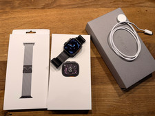 Apple Watch Ultra 3 Schwarz – Titan Milanese Loop, 100% Akku, OVP, Kauf Jan 2026