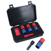 1/2 Zoll Antrieb Metrische Radnabe Lug Nut Flip Impact SteckschlüSseleinsäTze...