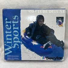 Vtg New Sevylor 58 x45 Diameter Winter Sport Snow Tube/Summer Sport Float LGS150