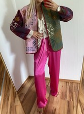  ZARA ORIGINAL GESTEPPTE JACKE BLUMEN STICKER...