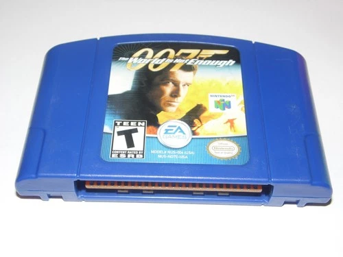 007 The World Is Not Enough Nintendo 64 100% Guaranteed! Authentic & Original!