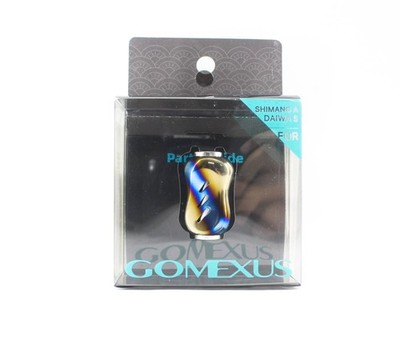 Gomexus T22SSRX Knob Titanium Flame Silver 22mm Shimano A , Daiwa S (1328)
