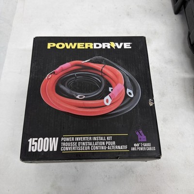 RoadPro PowerDrive 1500W Power Inverter Kit (PDIKT1)