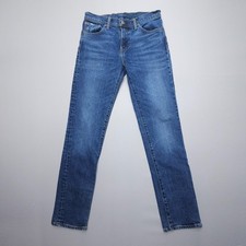 Levi's 510 Skinny Fit Jeans Mens 30 x 32 Dark Wash Stretch Denim Slim Blue