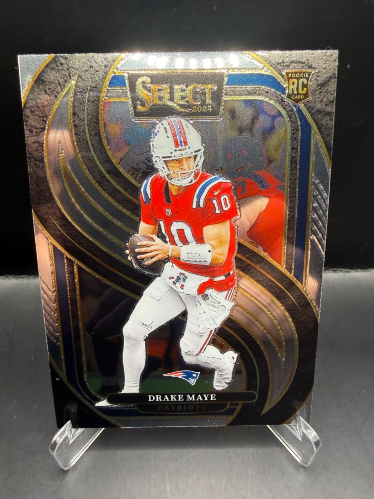 2024 Panini Select Drake Maye Premier Level Rookie (RC) #113 Patriots