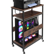 Extra Large Computer Tower Stand, Height Adjustable PC Stand for Floor