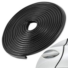 33Ft 10M Car Door Edge Guard, No Glue Car Door Entry Guard 33Ft/10M Black