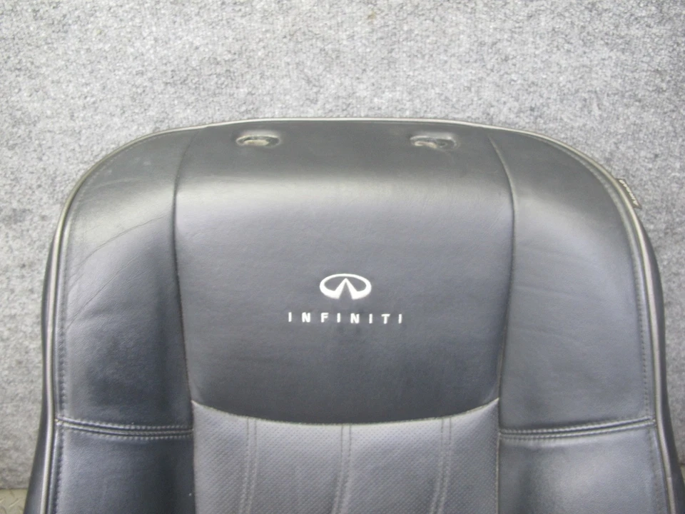 2014-2015 INFINITI QX60 FRONT LEFT SEAT UPPER BACKREST LEATHER CUSHION - Image 4 of 4