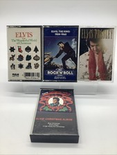 Elvis Presley Cassette Tapes Lot Of 4