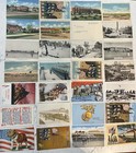 Lot of 100 ww1 , interwar, ww2, Vietnam, and post Vietnam vintage old postcards — photo 8