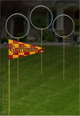 Harry Potter Quidditch Field Outdoor Decorations Officially Licensed Banners