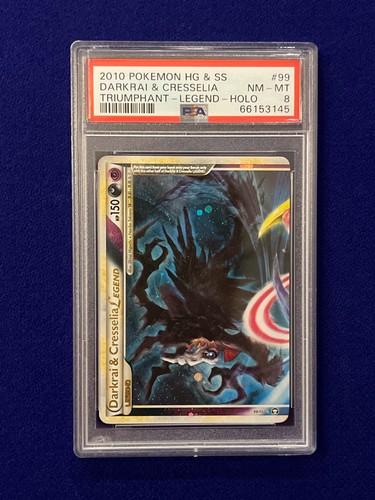 Darkrai & Cresselia LEGEND graded PSA 8 for sale on eBay