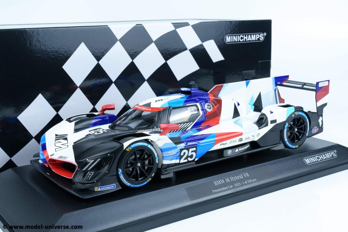 Minichamps - 1:18 BMW M Hybrid V8 Presentation Car 2023 - Limited