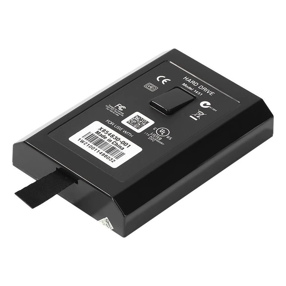 Disco rigido interno HDD Xbox 360 Slim E 120 GB 250 GB 320 GB 500 GB Voomwa venditore USA - Immagine 2 di 2