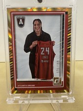 2025 Donruss WNBA Brianna Jones #64 Orange Laser /199 Atlanta Dream