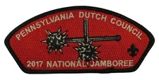 2017 Jamboree Pennsylvania Dutch Council PA JSP BLK Bdr (VT1701)