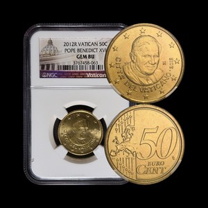 期間限定お値下げ！激レア！早い者勝ち！　ＴＨＥ　ＶＡＴＩＣＡＮ Euro Vatican Coins | eBay