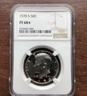 1970-S KENNEDY HALF DOLLAR NGC PF68* STAR 40% Silver  (B181)