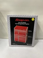 Vintage Snap On Tools Mini 9 Tall Red Tool Box Bank Replica Krl-1001 Krl-1201