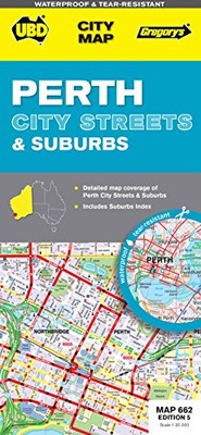 PERTH CITY STREETS & SUBURBS By Universal Publishers Pty Ltd **BRAND NEW**