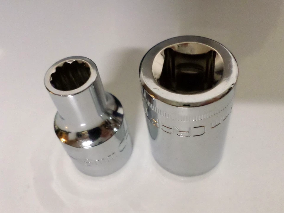 NEW Craftsman 1/2" 14pc Std. Socket Set 12pt Metric 9-22mm, Chrome, 10mm 20mm - Image 2 of 2