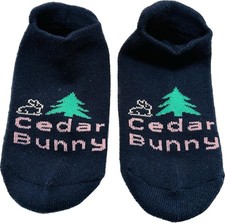 Cute Kids Cotton Polyester Ankle Socks Pack of 3 pairs with Non-Slip Grip...